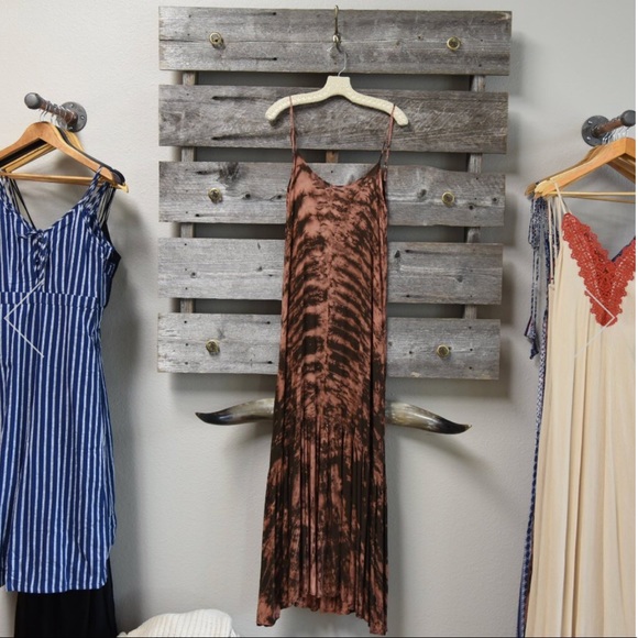 Blue Life Dresses & Skirts - blue life | tie dye maxi dress